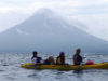 24 wieder einmal Kanüülen und die Vulkane vom See aus betrachten - herrlich!