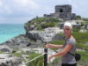 06 die kleinere Maya-Stätte in Tulum ist vor allem wegen ihrer speziellen Lage direkt am Meer sehr speziell