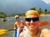 18_ ... ansonsten war ich mit Babsi friedlich aufm Kanu unterwegs!