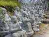 7 ein kleiner Ausschnitt der abertausenden Buddha's, welche die gesamte Insel Myajima zieren